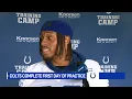 Colts complete first day of practice