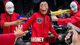 Download MONEY HEIST 15 vs POLICE (BELLA CIAO REMIX) | Epic Parkour POV Chase MP3