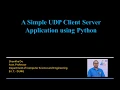 UDP Client Server Application using Python