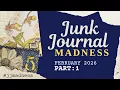 Waterfall Journal Tutorial Upcycling a Calendar for Junk Journal Madness