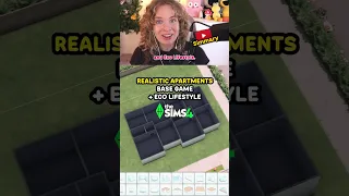 I built these REALISTIC APARTMENTS with only one pack