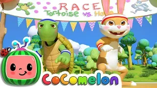 The Tortoise and the Hare CoComelon Nursery Rhymes Kids Songs