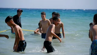 المخيم الصيفي بعين الترك ولاية وهران الذي تشرف عليه مديرية الشباب والرياضة لولاية تيارت 