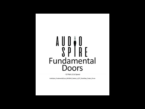 AudioSpire_FundamentalDoors_Demo