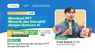 Diklat! Merancang Konsep dan Struktur PPT dengan Bantuan AI