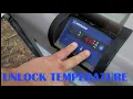 POOL HEATER TEMPERATURE UNLOCK HAYWARD