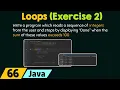 Loops in Java Exercise 2