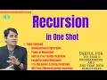 Recursion in One Shot C Programming
