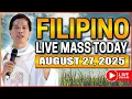 Download Lagu FILIPINO LIVE MASS TODAY ONLINE II AUGUST 27, 2025 || FR. FIDEL ROURA