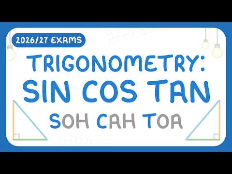 Trigonometry SOH CAH TOA Sin, Cos, Tan - Mathematics video for Grade 10