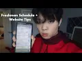 My Schedule as a Freshman 7-yr Dental Student at Detroit Mercy Website Tips