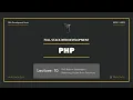 Lecture 10 PHP Return Statement Explained Returning Values from Functions