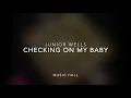 JUNIOR WELLS checking on my baby MUSIC HALL argentinean only EP" 33rpm