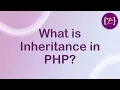 Inheritance in PHP Inheritance in PHP in Hindi OOP in PHP PHP Inheritance