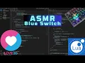 ASMR Programming - Blue switch Complete dino game Precoded Love2D Lua