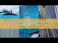 Review Gardenature Trampoline Tent Cover 14FT 12FT 10FT Tent for Trampoline wit LED Lightband Trampo