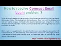 Comcast Email Sign In
