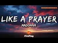Lagu Madonna - Like A Prayer (Lyrics)