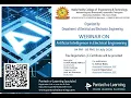 A Webinar on Artificial Intelligence in Electrical Engineering MRCET Pantech e learning