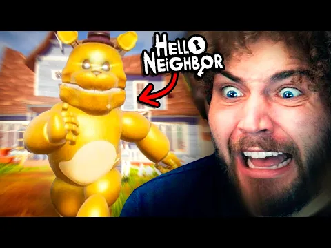 Video Thumbnail: HELLO NEIGHBOR MAS O VIZINHO É O FREDDY FAZBEAR