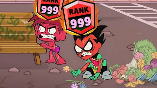 Teen Titans X Brawl Stars Rank Up🥶❤️‍🔥 #brawlstars #teentitans #teentitansgo #rankup #rank