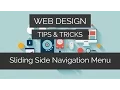 Sliding Side Navigation Menu Web Design Tips Tricks