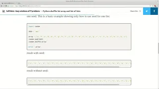 python shuffle list