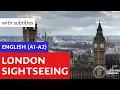 English - London sightseeing A1-A2