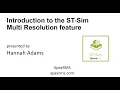 Tutorial on the ST-Sim Multi Resolution feature