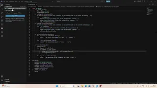 Merging two dictionaries