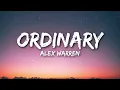 Download Lagu Alex Warren - Ordinary (Lyrics)