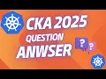 CKA Exam Question 17 TLS Configuration