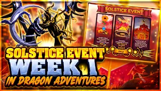 Complete Guide to SOLSTICE EVENT WEEK 1 2026 in Dragon Adventures Roblox