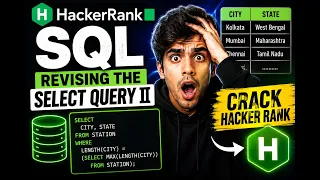 HackerRank SQL Revising the Select Query II Explained