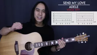 Download Send My Love (To Your New Lover) - Adele Guitar Tutorial Lesson Chords + Acoustic Cover MP3