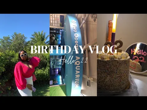 Download MP3 Birthday Vlog: Two oceans aquarium || Birthday dinner with friends