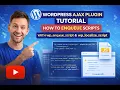 WordPress AJAX Tutorial Pass PHP Data to JavaScript wp - localize