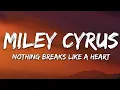 Lagu Mark Ronson - Nothing Breaks Like a Heart (Lyrics) ft. Miley Cyrus
