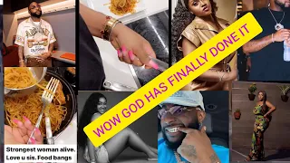 it has finally happened davidos wifey chioma was seen in the kitchen doing what she how2 do best