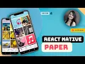 React Native Paper Beautiful Responsive Material Design with React Native Paper