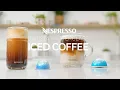 Nespresso Barista Masterclass - Iced Latte Black Coffee Over Ice Vertuo UK Ireland