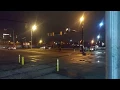 NJ Transit River Line Train at Broadway In Camden NJ