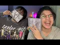 UNBOXING TAYLOR SWIFT MERCHANDISE Signed Folklore Album