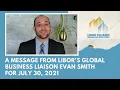 A Message From LIBOR s Global Business Liaison Evan Smith