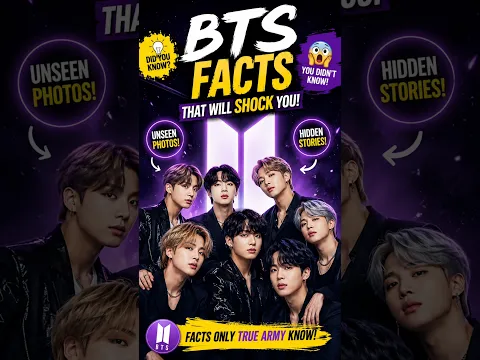 BTS Facts You Didn’t Know! 😱 |  Amazing BTS Facts Every ARMY Should Know 💜 #shorts #bts