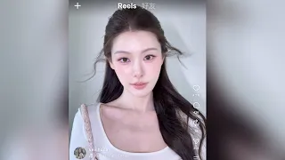 28mins面授级🪻ins清水紫欧尼妆容&韩味气质半扎发跟练教程！