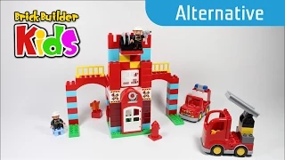 Lego DUPLO 10593 Fire Station - Alternative build #1 - Lego Speed Build for Kids