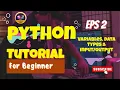 Python Tutorial in Hindi Lecture 2 Variables Data Types Explained Sikdar Academy