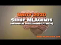 Setup MLAgents for Unity