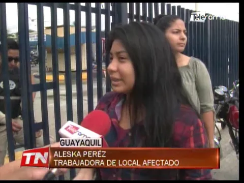 Sin luz en parque California 2 tras incendio en un local